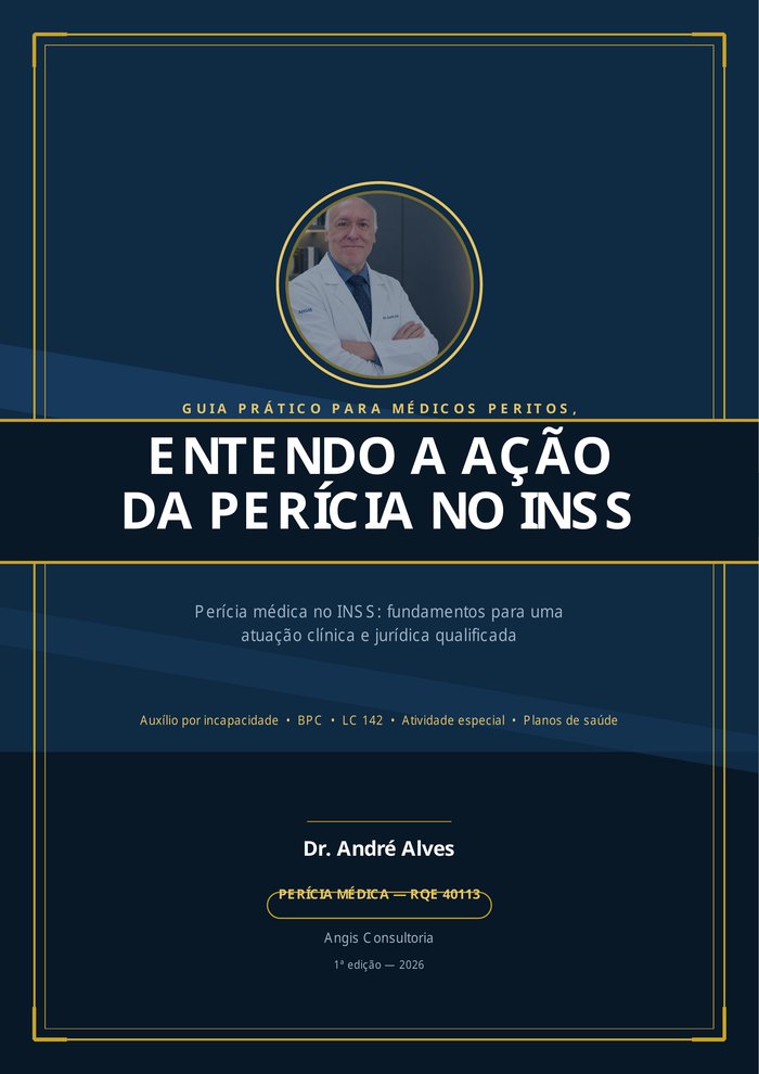 Capa do e-book Entendo a Ação da Perícia no INSS